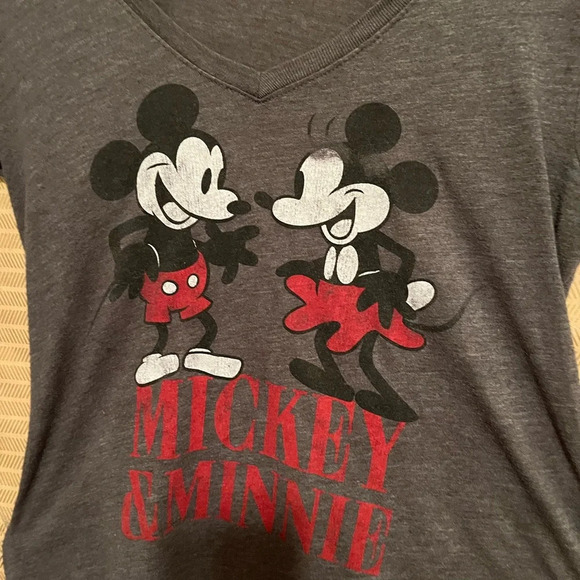 DISNEY~VINTAGE~MICKEY & MINNIE~TEE~M - Picture 6 of 6